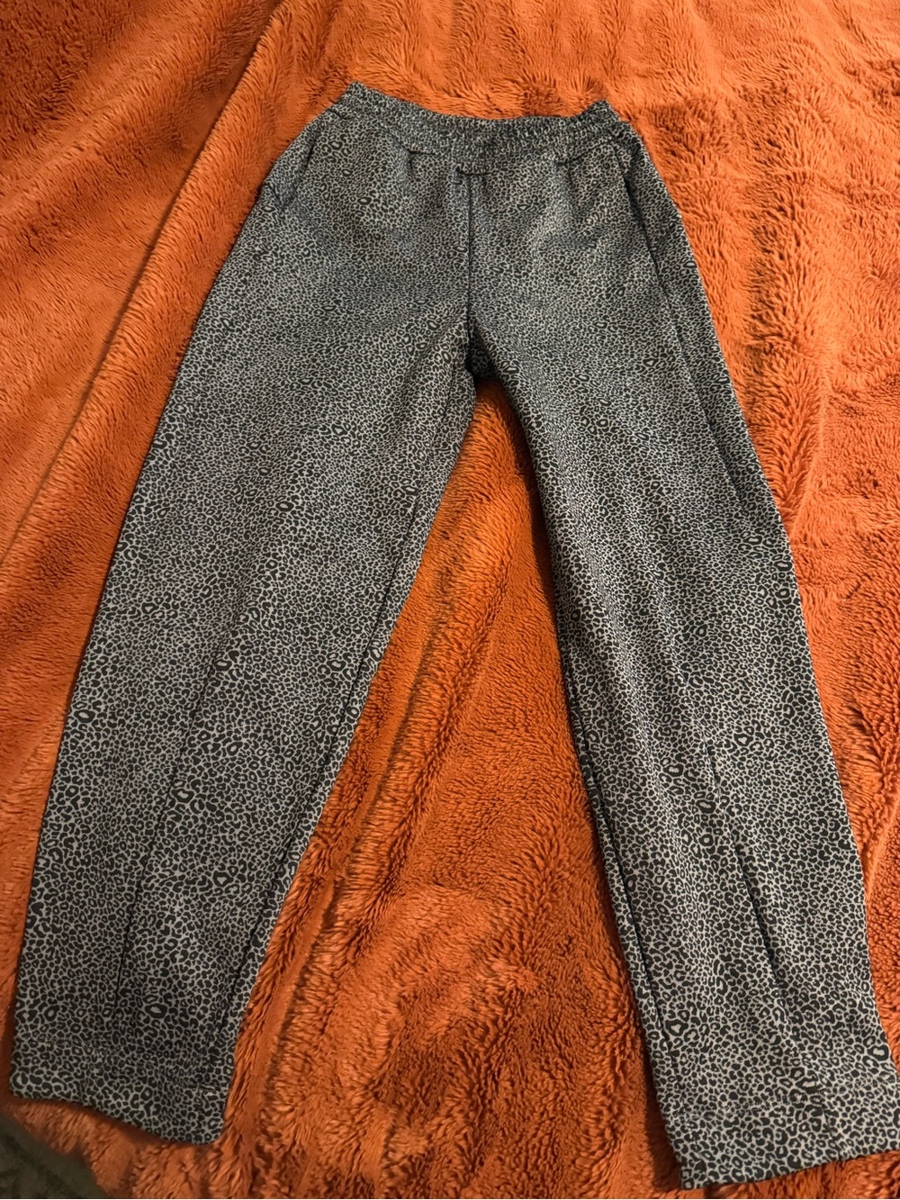 lululemon athletica Gray Leopard-Print Joggers